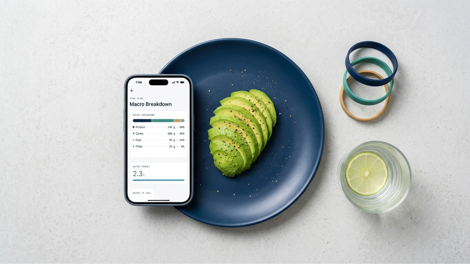 LeanMark · A full macro breakdown, not just a calorie number