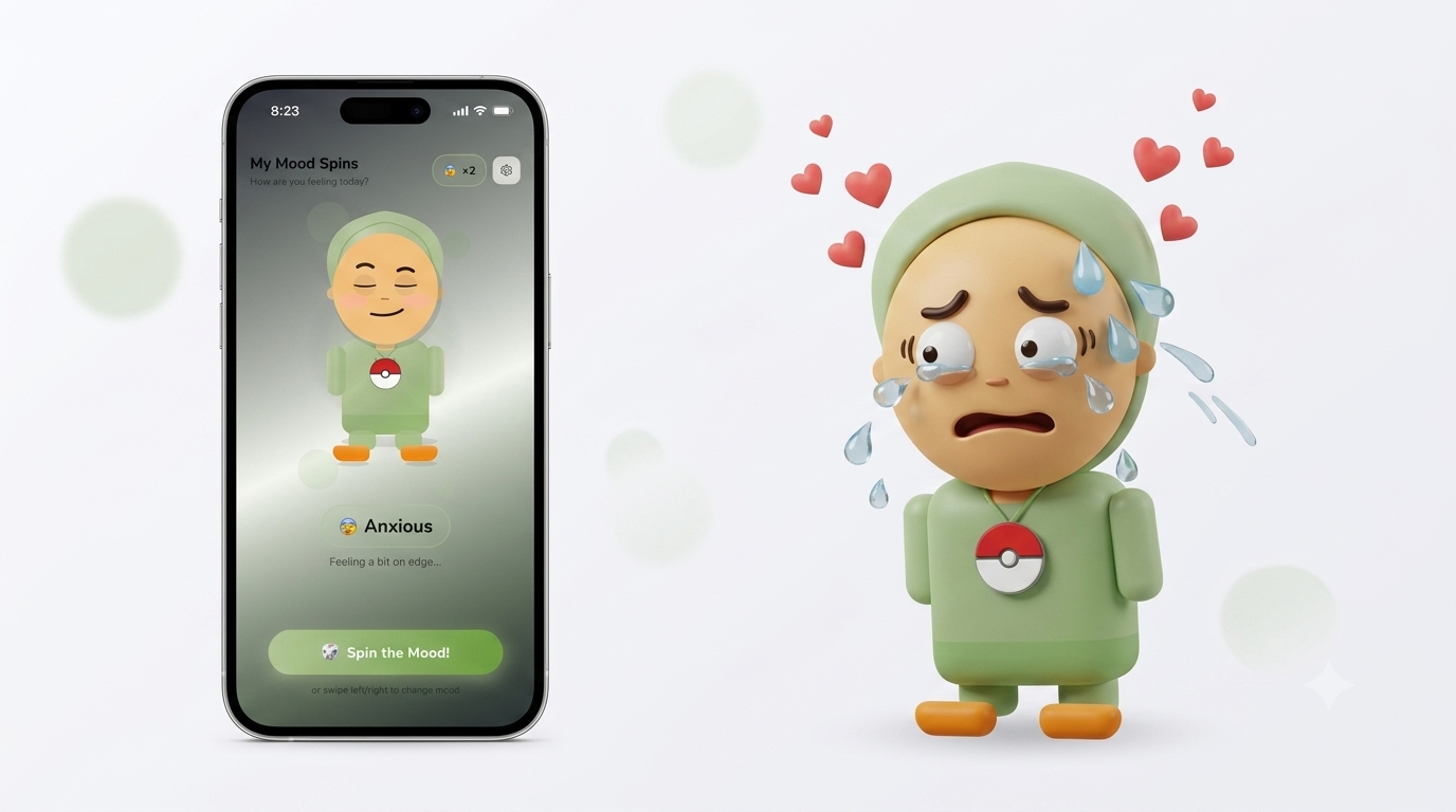 My Mood Spins · A Living Character