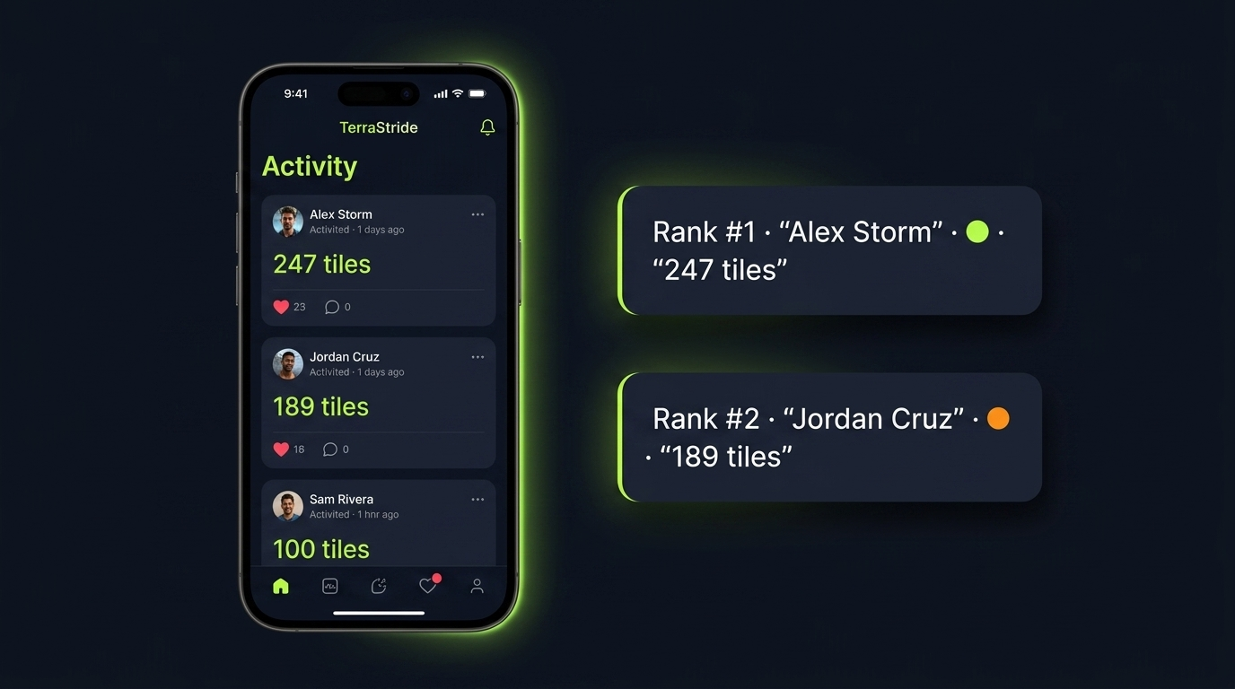 TerraStride · Community Challenges